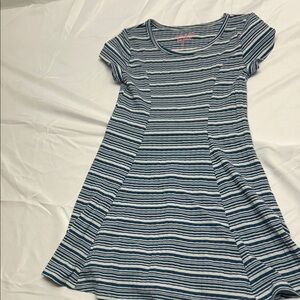 Jumping Beans Navy and White Striped Kids Dress